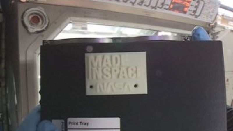 Dünya dışında ilk nesne üretildi