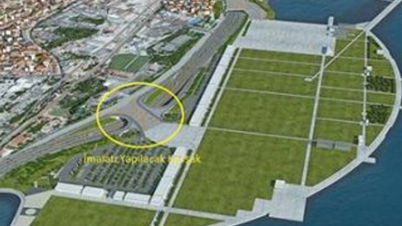 Samatya-Yenikapı trafik akışında geçici değişim