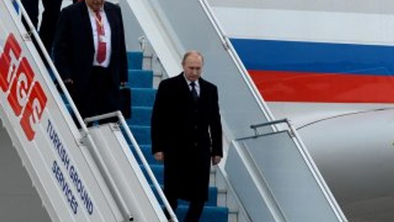 Putin 100 milyar dolarlık imza için Türkiye'ye geldi İZLE