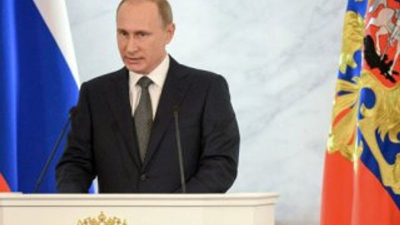 Putin: Yaptırımlar Rusya'yı zayıflatmak için bir bahane