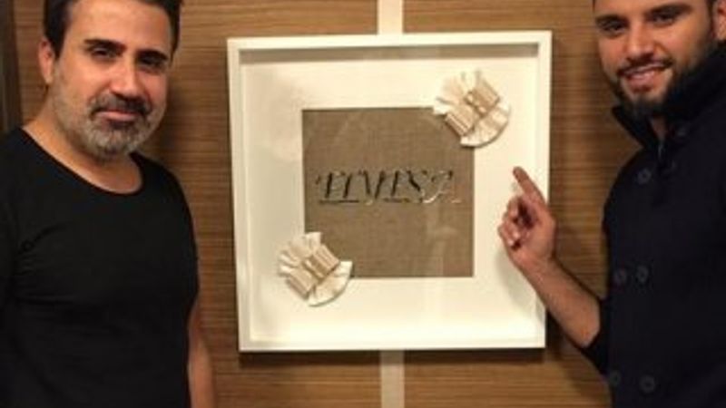 Alişan Emrah'ın bebeğini ziyaret etti