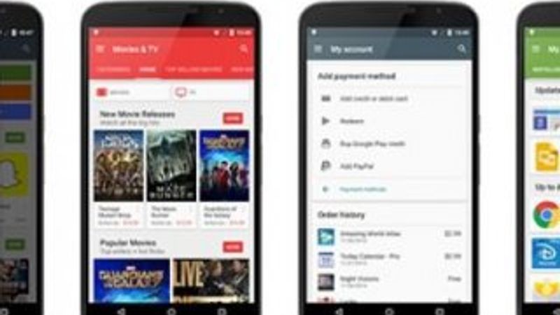 Google Play'in arayüzü tamamen değişecek