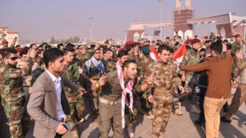 Kerkük'te üniversite öğrencileri Peşmerge oldu