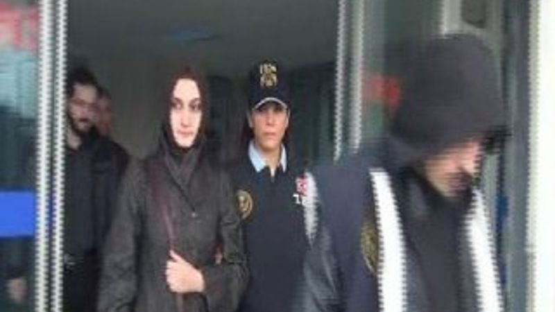 Gözaltındaki Elif Yılmaz sağlık kontrolünden geçirildi İZLE