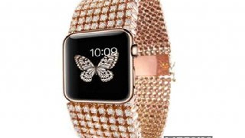 Elmas kaplı Apple Watch Haziran'da satışa sunulacak