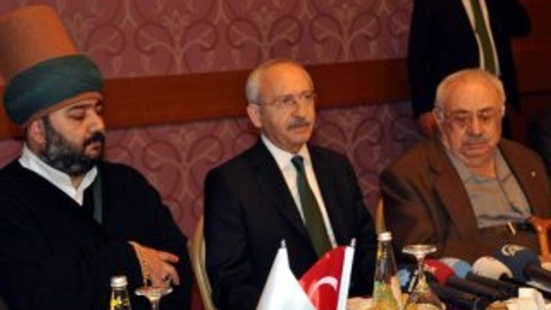 Kılıçdaroğlu Mevlevileri ziyaret etti