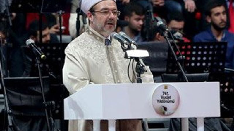 Mehmet Görmez'den Mevlana mesajı