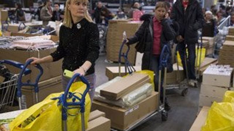 Rusya'da ruble krizi alışverişlere yansıdı