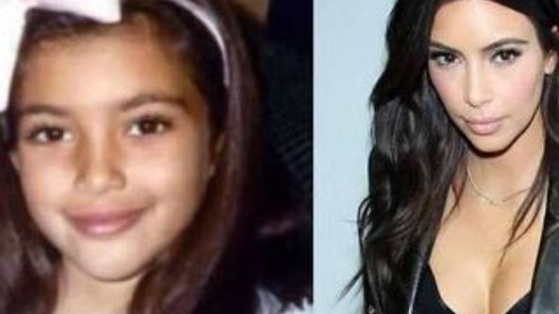 Kim Kardashian'ın çocukluğu