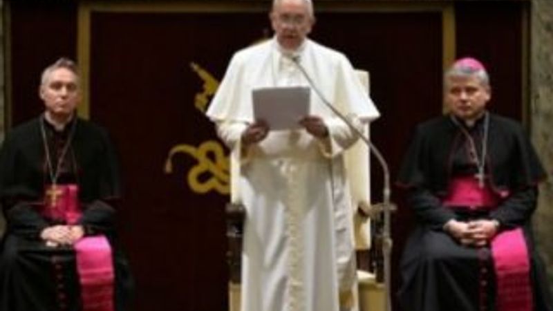 Papa Francesco: Kilisenin 15 hastalığı var