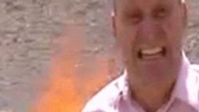 İngiliz gazeteci canlı yayında uyuşturucudan etkilendi İZLE