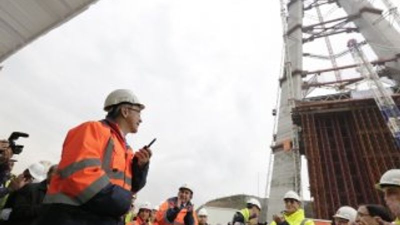 3. Köprü'nün ilk tabliyesi yerleştirildi