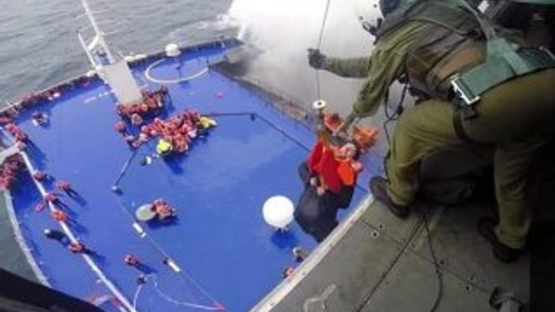 Yanan İtalyan gemisinden kurtarılan Türklerden açıklama