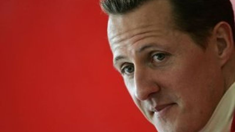 F1 efsanesi Schumacher çocuklarını görünce ağladı