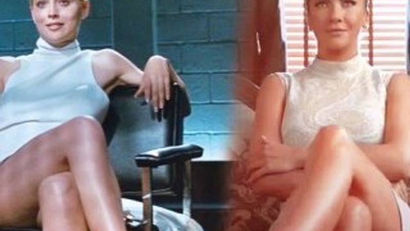 Ivana Sert'ten Sharon Stone pozu