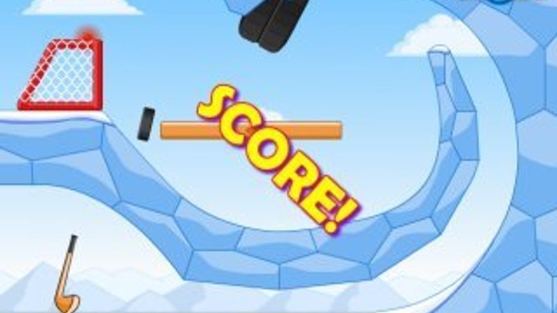 Hokey sopası ile hedef alın