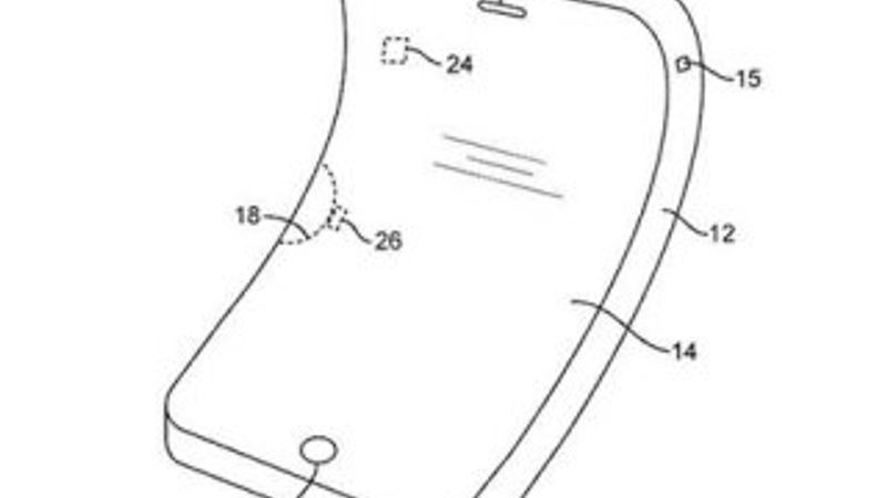 Bükülebilir iPhone patenti sızdırıldı