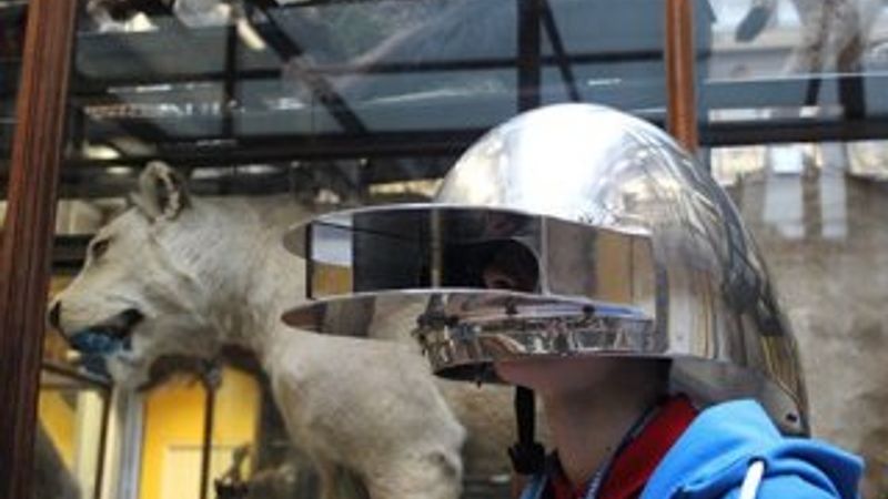 Paris'te hayvanların prototip başlıkları tasarlandı