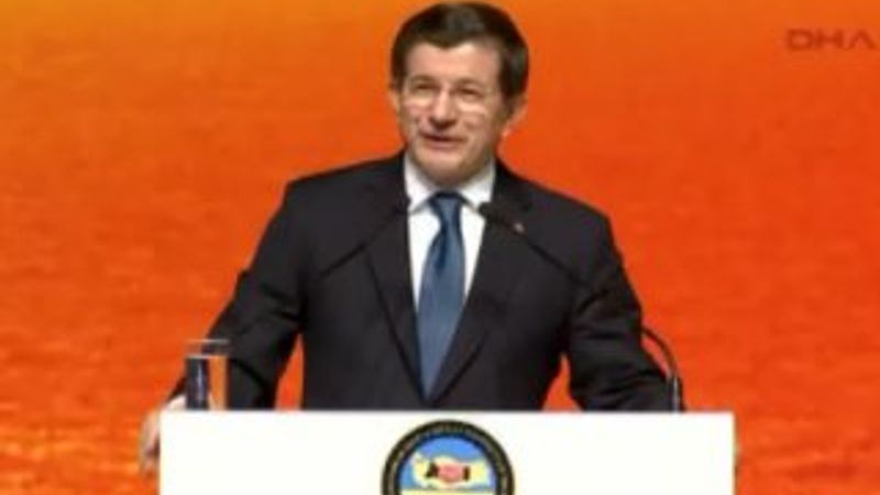Başbakan Ahmet Davutoğlu Ankara'da