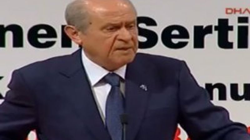 Devlet Bahçeli Ankara'da konuştu