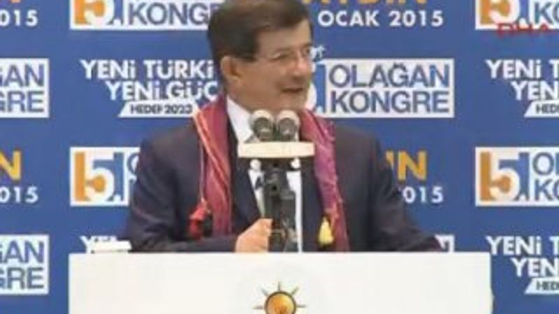 Başbakan Davutoğlu'nun Aydın konuşması