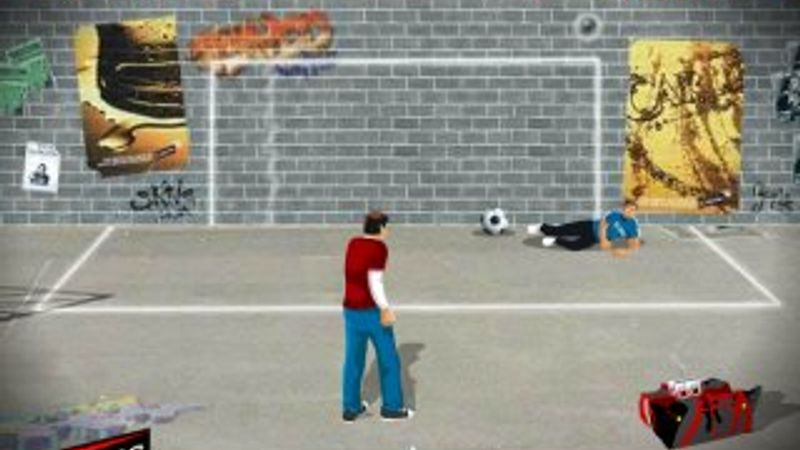 Duvara karşı penaltı kullanın