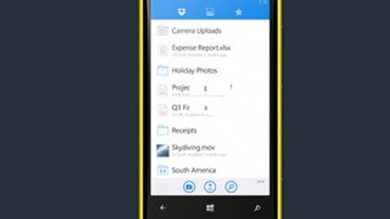 Dropbox Windows Phone'a geldi