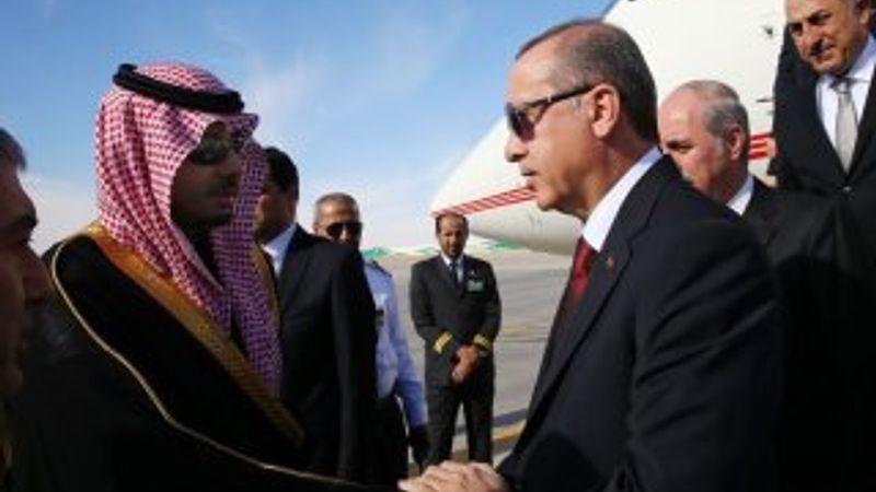 Cumhurbaşkanı Erdoğan Kral Abdullah'ın cenazesine katıldı