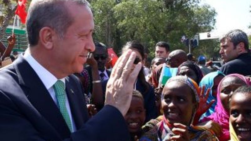 Cumhurbaşkanı Erdoğan Cibuti sokaklarında