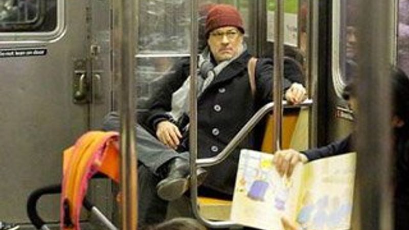Tom Hanks'i bu haliyle kimse tanıyamadı