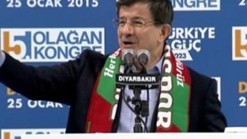 Başbakan Davutoğlu'nun Diyarbakır konuşması