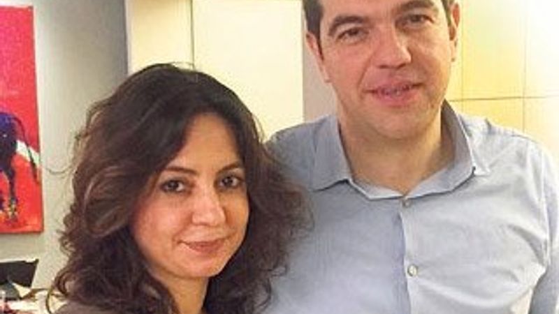 Aslı Aydıntaşbaş'tan Yunan Başbakana ziyaret