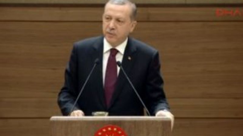 Cumhurbaşkanı Erdoğan muhtarlar toplantısında konuştu