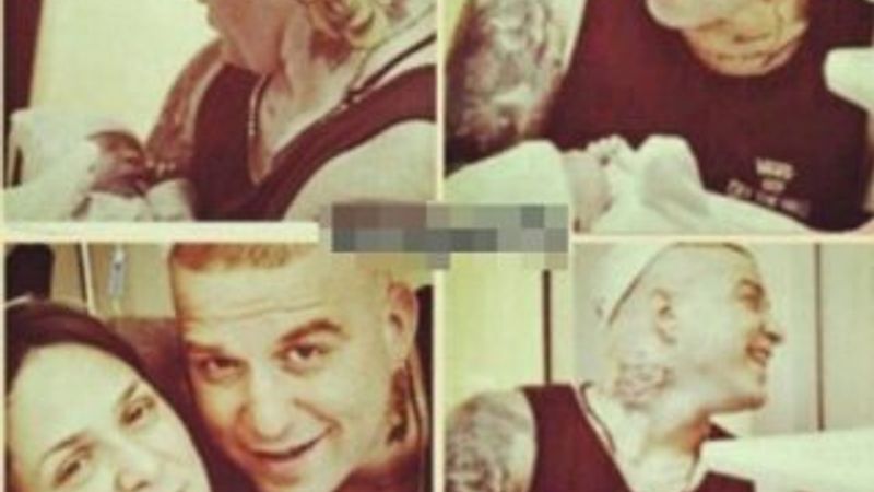 Gökhan Özoğuz ve eşinin bebek sonrası ilk pozu