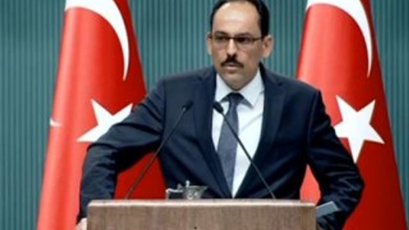 Cumhurbaşkanlığı sözcüsünden basın açıklaması