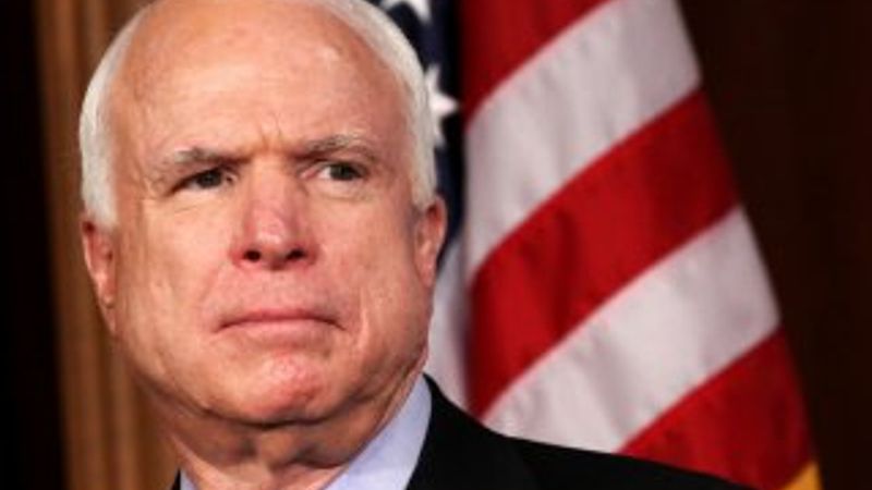 ABD’li senatör McCain: Davutoğlu'nu dinlemeliydik