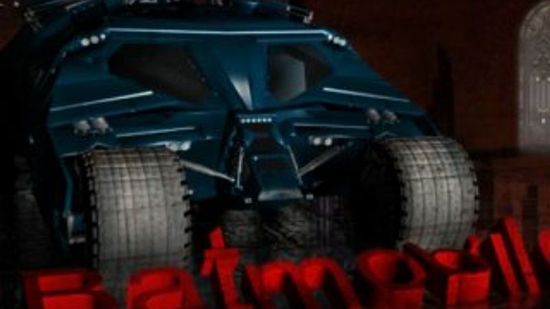 Batman'in arabasıyla yarışın