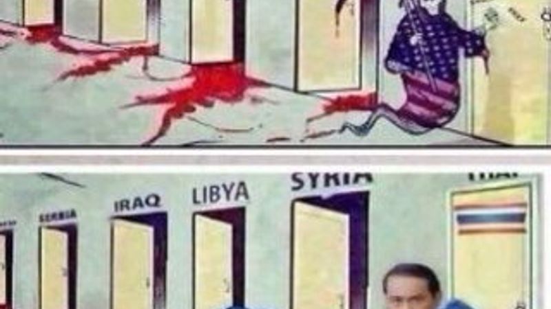Tayland'dan Obama'lı karikatür