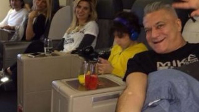 Mehmet Ali Erbil eski eşiyle tatile çıktı