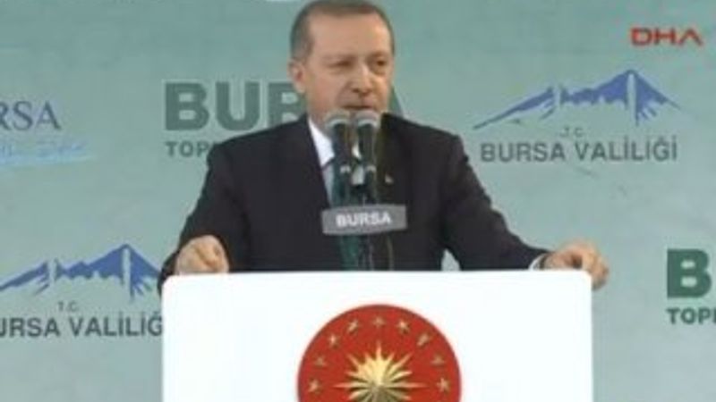 Cumhurbaşkanı Erdoğan Bursa'da konuştu