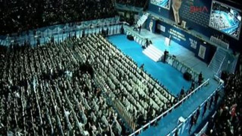 AK Parti İl Kongresi'nde Erdoğan'ın sesinden şiir İZLE