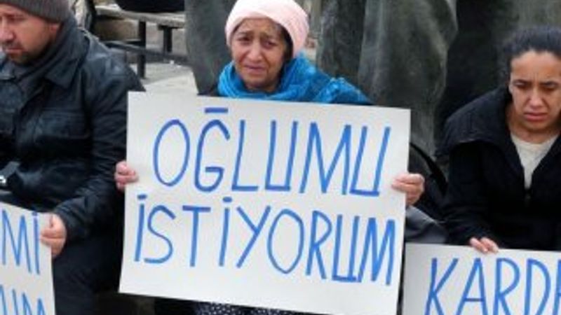 PKK'nın kaçırdığı oğlu için açlık grevi başlattı