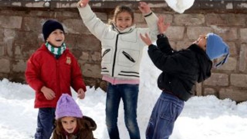 Ankara'da kar tatili