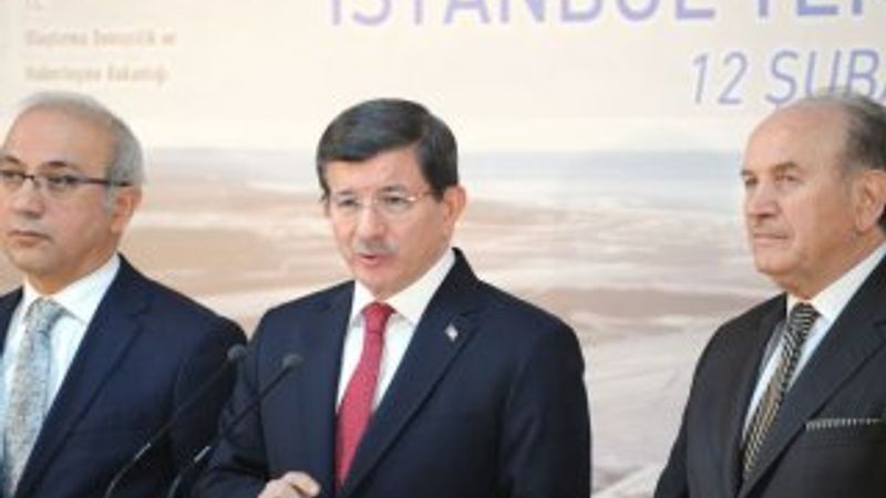 Başbakan Davutoğlu 3. Havalimanı inşaatını inceledi