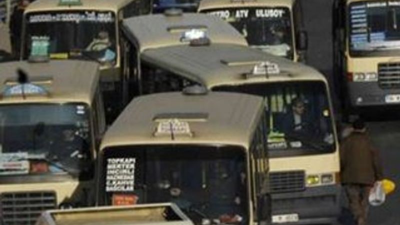 Ankara'daki minibüslere kameralı takip sistemi