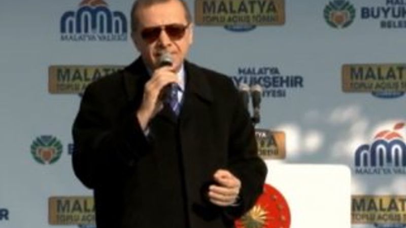 Erdoğan Malatya'da toplu açılış töreninde konuştu