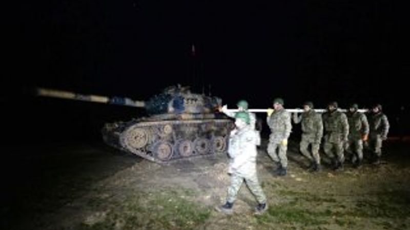 Süleyman Şah'ın nakledildiği yerden ilk fotoğraflar