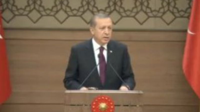 Erdoğan maske takan HDP'li vekilleri eleştirdi