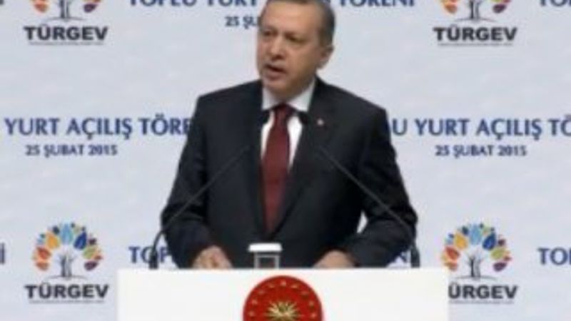 Erdoğan TÜRGEV Yurtları'nın açılışını yaptı