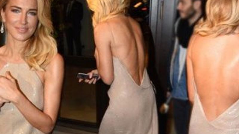 Burcu Esmersoy'un dekolte paniği